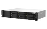QNAP TS-864EU-RP NAS Rack (2U) Intel® Celeron® N5095 8 GB DDR4 0 TB QNAP Turbo System Black