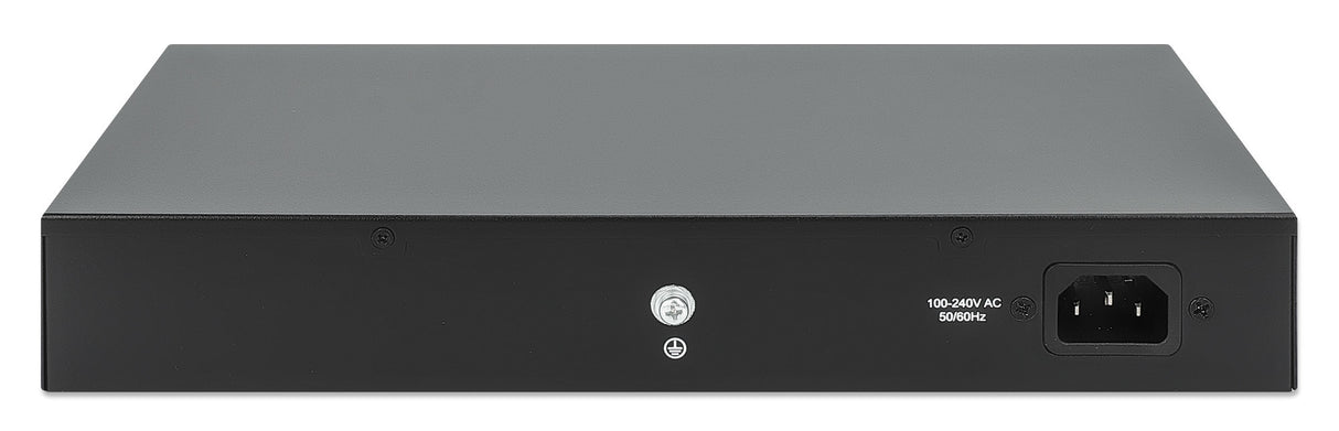 Intellinet 16-Port Gigabit Ethernet Switch 16 x 10/100/1000 Mbps RJ45 Ports, Green Ethernet / IEEE 802.3az Energy Efficient Ethernet, Desktop Format, Includes Optional 19" Rackmount Brackets