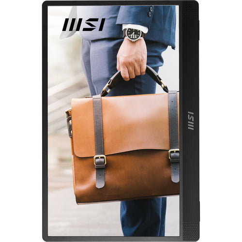 MSI Pro MP161 E2 Portable monitor Black 39.6 cm (15.6") LED 1920 x 1080 pixels