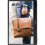 MSI Pro MP161 E2 Portable monitor Black 39.6 cm (15.6") LED 1920 x 1080 pixels