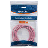 Intellinet IEC-C6-PNK-2 networking cable Pink 0.6 m Cat6 U/UTP (UTP)