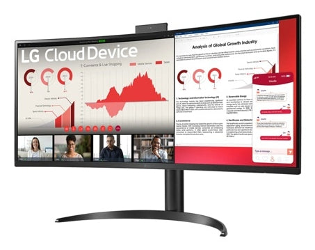 LG 34CR651N-6P All-in-One PC/workstation Intel® Pentium® Silver N6005 86.4 cm (34") 3440 x 1440 pixels All-in-One thin client 8 GB DDR4-SDRAM 16 GB eMMC Wi-Fi 6 (802.11ax) Black