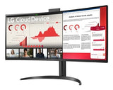LG 34CR651N-6P All-in-One PC/workstation Intel® Pentium® Silver N6005 86.4 cm (34") 3440 x 1440 pixels All-in-One thin client 8 GB DDR4-SDRAM 16 GB eMMC Wi-Fi 6 (802.11ax) Black