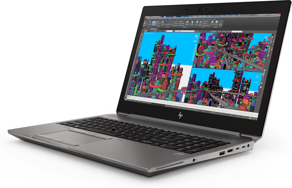 HP ZBook 15 G5 Intel® Core™ i7 i7-8750H Mobile workstation 39.6 cm (15.6") Full HD 32 GB DDR4-SDRAM 256 GB SSD Windows 10 Pro Silver