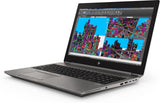 HP ZBook 15 G5 Intel® Core™ i7 i7-8750H Mobile workstation 39.6 cm (15.6") Full HD 32 GB DDR4-SDRAM 256 GB SSD Windows 10 Pro Silver