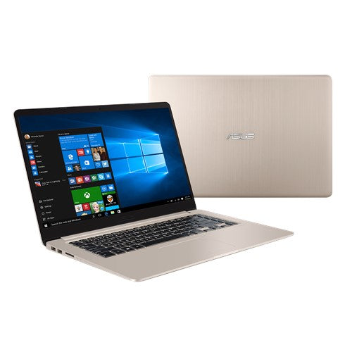 ASUS Vivobook S15 S510UA-Q52S-CB laptop Intel® Core™ i5 i5-7200U 39.6 cm (15.6") Full HD 8 GB 1 TB HDD Wi-Fi 5 (802.11ac) Windows 10 Home Gold