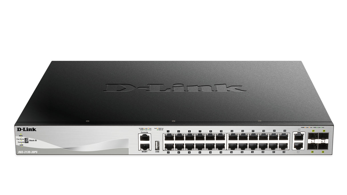 D-Link DGS-3130 Series Gigabit Layer 3 Stackable Managed Switches