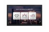 LG 23SE3TE-B Signage Display Digital signage flat panel 58.4 cm (23") LCD 250 cd/m² Full HD Black Touchscreen 16/7