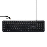 Targus EcoSmart keyboard Universal USB QWERTY English Black