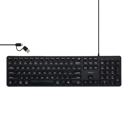 Targus EcoSmart keyboard Universal USB QWERTY English Black