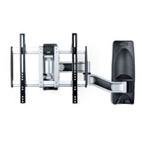StarTech.com Articulating TV Wall Mount, VESA Wall Mount, Supports 26 to 65 inch/99lb/Flat/Curved TVs, Retractable Low Profile Wall Mount TV Bracket, Adjustable Corner TV Wall Mount - TAA