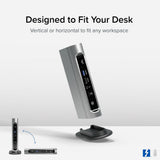 Plugable Technologies TBT4-UDZ laptop dock/port replicator Wired Thunderbolt 4 Silver