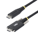 StarTech.com 10ft (3m) USB-C Charging Cable, Durable and Ultra-Flexible, Side Screw Locking, 240W (5A) PD EPR, USB 2.0 Laptop Charger Cable, USB-IF Certified, Rugged USB-C Charging Cord