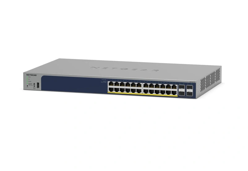 NETGEAR GS728TPP Managed L2/L3/L4 Gigabit Ethernet (10/100/1000) Power over Ethernet (PoE) 1U Grey