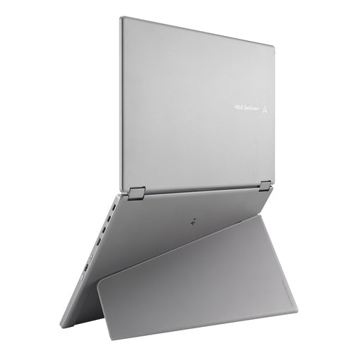 ASUS ZenScreen Duo OLED MQ149CD computer monitor 35.6 cm (14") 1920 x 1200 pixels WUXGA Silver