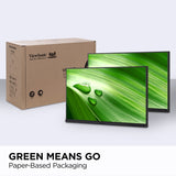 Viewsonic VG Series VG2448A-2_H2 computer monitor 61 cm (24") 1920 x 1080 pixels Full HD LED Black