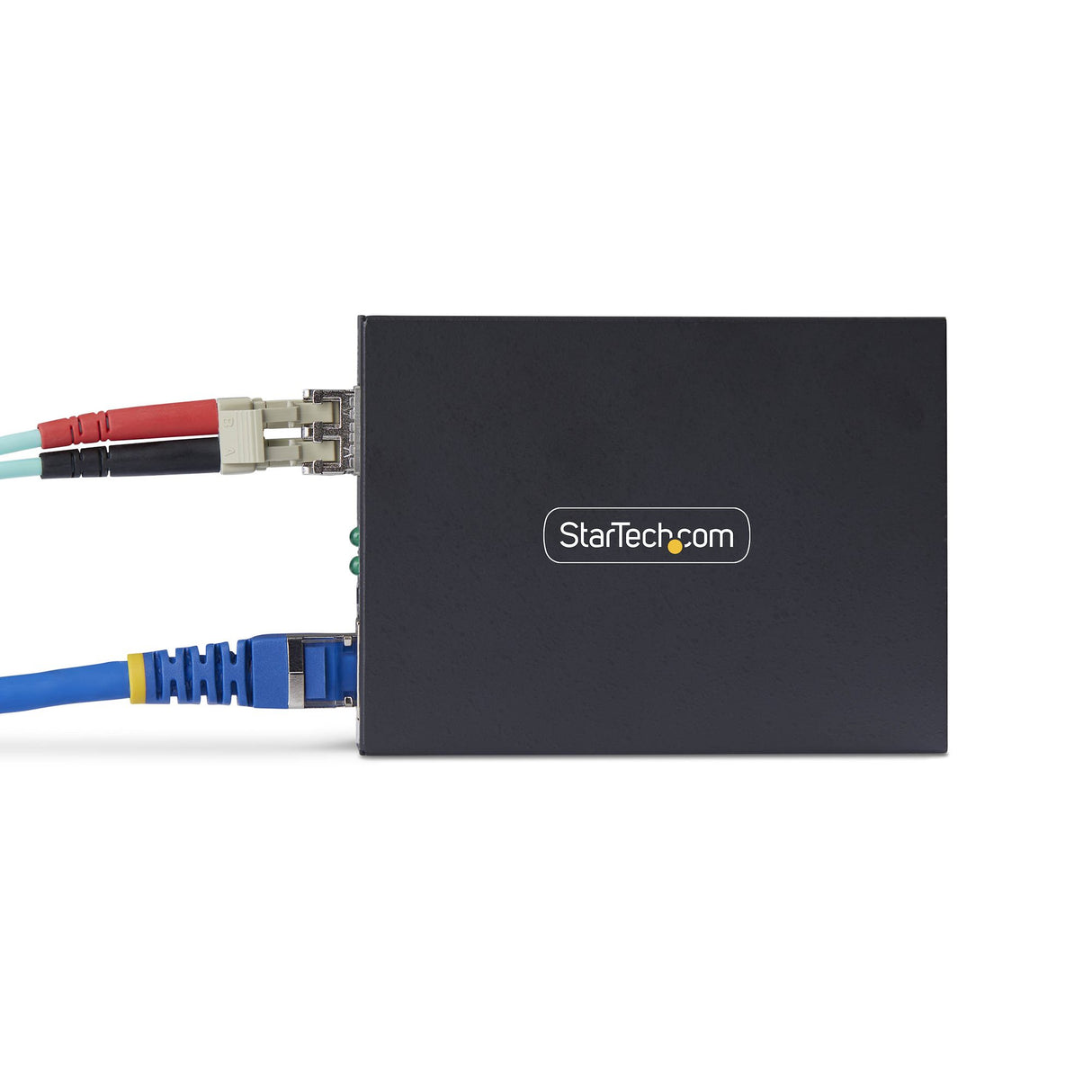 StarTech.com Single-Mode (SM) LC Fiber Media Converter for 10/100/1000 Networks, Standalone Gigabit Ethernet to Fiber Converter, 40km - TAA