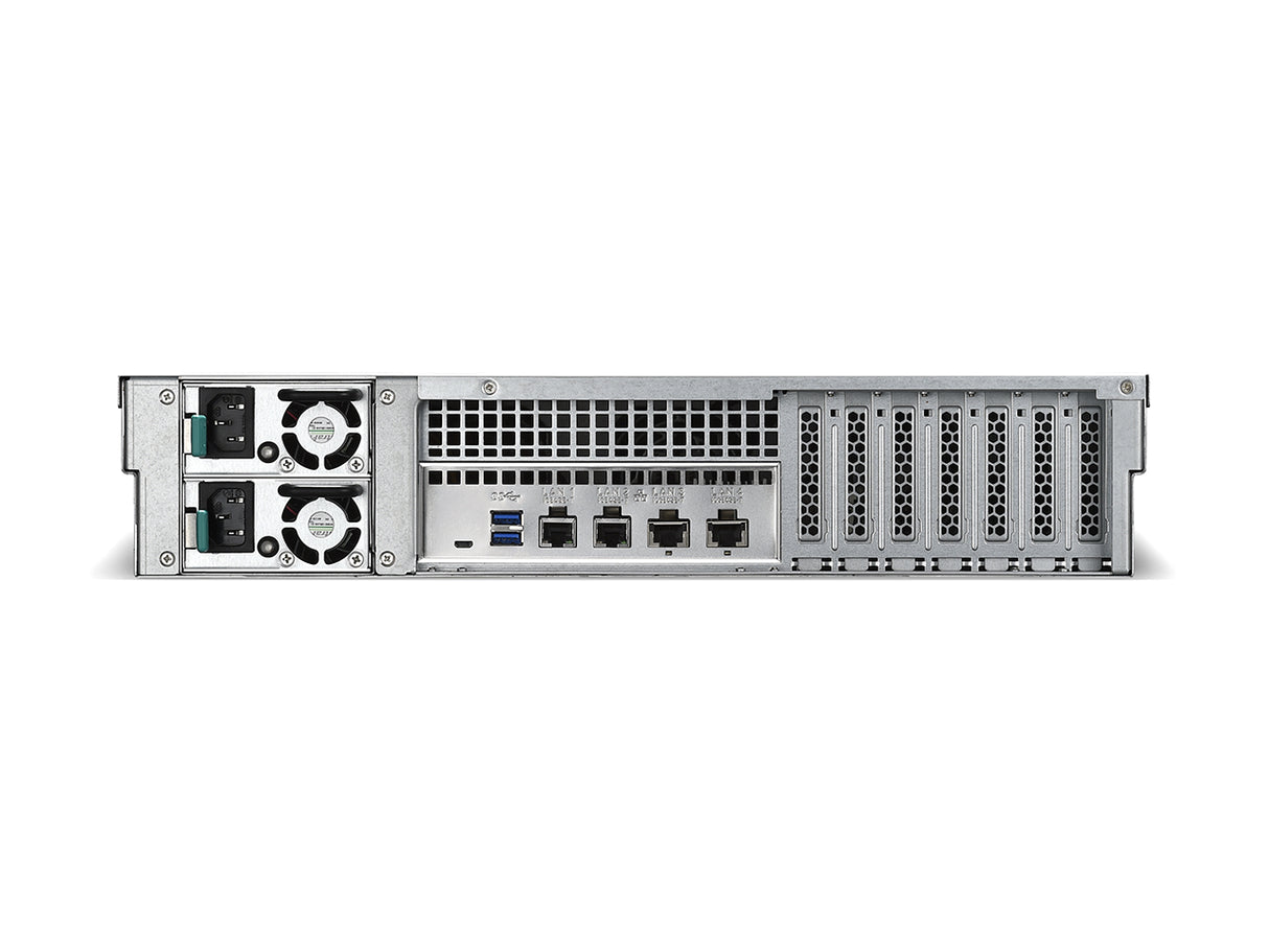 Buffalo TeraStation TS51220RH6404 NAS/storage server Rack (2U) Annapurna Labs AL524 16 GB DDR4 64 TB HDD Black