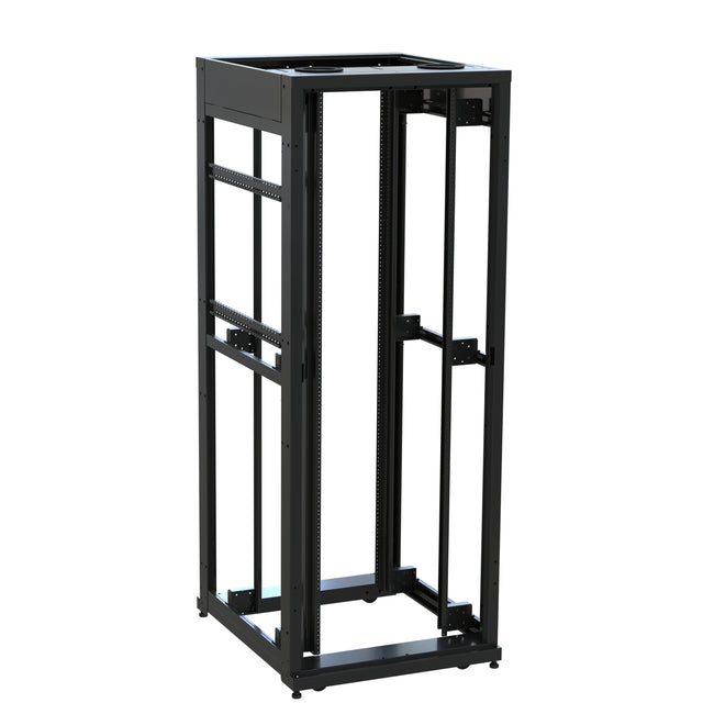 Middle Atlantic 42 RU SNE Series Rack Frame, 36 Inches Deep, 30 Inches Wide with 10-32 Rackrail