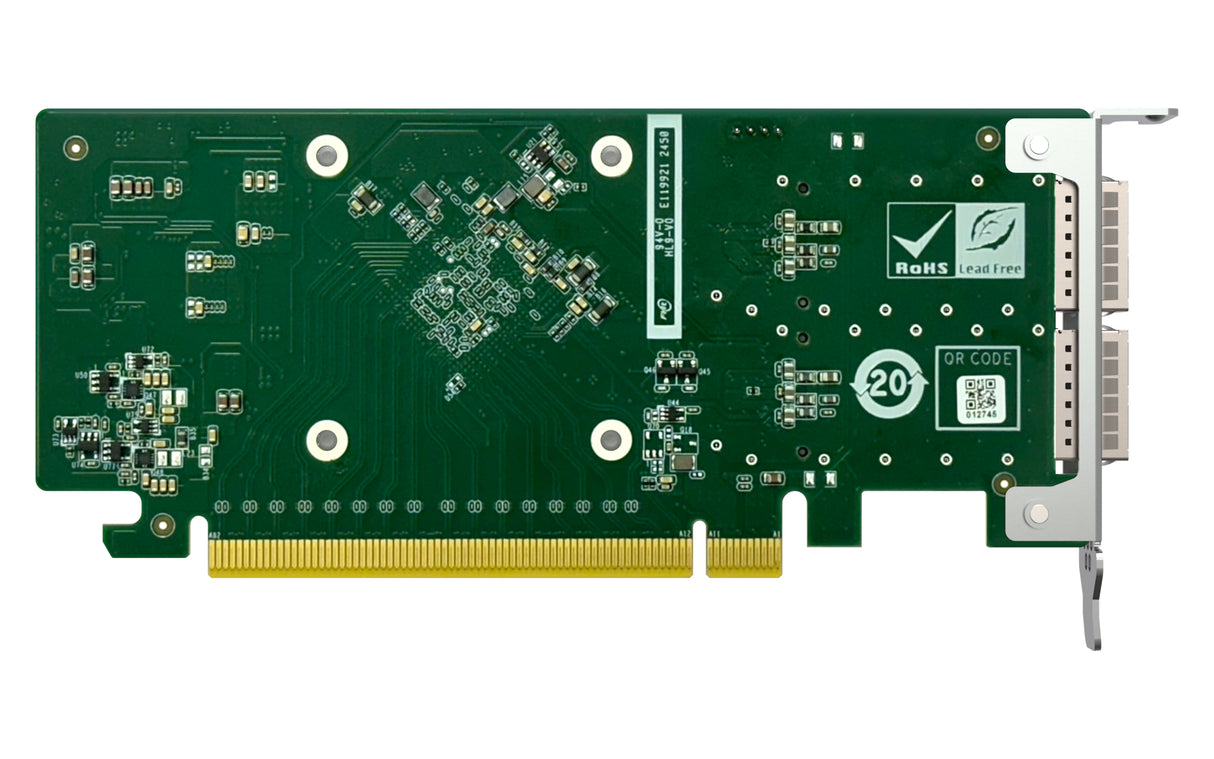 QNAP QXG-100G2SF-BCM network card Internal Fiber 100000 Mbit/s
