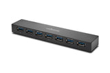 Kensington UH7000C USB 3.2 Gen 1 (3.1 Gen 1) Micro-B 5000 Mbit/s Black