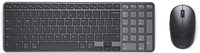DELL Pro 7 KM746 keyboard Mouse included Universal RF Wireless + Bluetooth Canadian Graphite