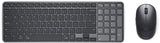 DELL Pro 7 KM746 keyboard Mouse included Universal RF Wireless + Bluetooth Latin American Spanish Graphite