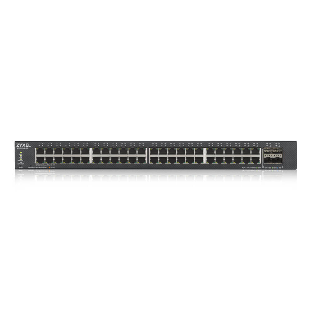 Zyxel XGS1930-52 Managed L3 Gigabit Ethernet (10/100/1000) Black