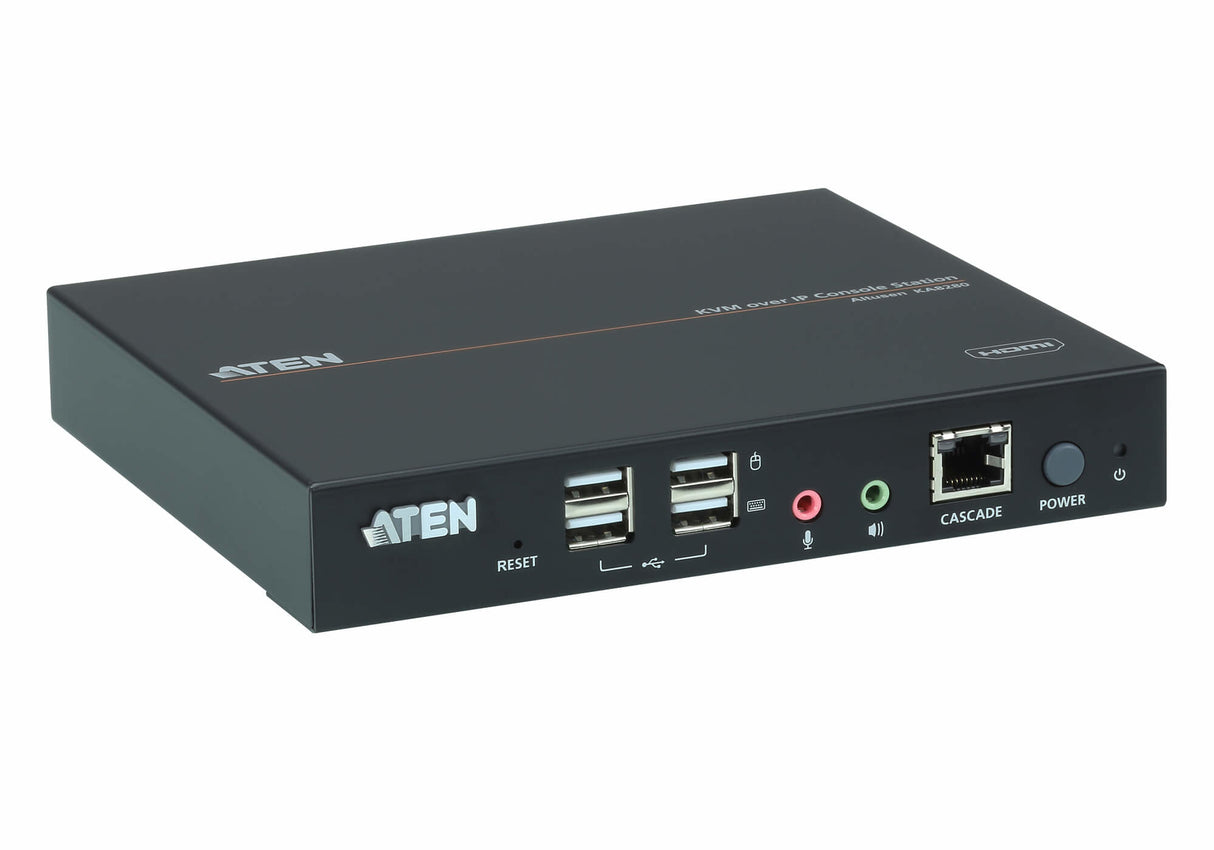 ATEN KA8280 KVM switch Rack mounting Black