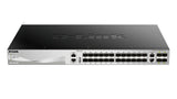 D-Link DGS-3130-30S Managed L3 Black, Grey