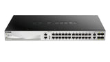 D-Link DGS-3130-30TS Managed L3 Gigabit Ethernet (10/100/1000) Black, Grey