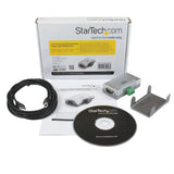 StarTech.com 2 Port USB to RS232 RS422 RS485 Serial Adapter with COM Retention - TAA