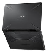 ASUS TUF Gaming FX705GM-Q72S-CB laptop Intel® Core™ i7 i7-8750H 43.9 cm (17.3") Full HD 16 GB DDR4-SDRAM 512 GB SSD NVIDIA® GeForce® GTX 1060 Wi-Fi 5 (802.11ac) Windows 10 Home Black