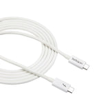 StarTech.com 6.6ft (2m) Thunderbolt 3 Cable, 20Gbps, 100W PD, 4K, Thunderbolt Certified, Compatible with Thunderbolt 4/USB 3.2/DisplayPort