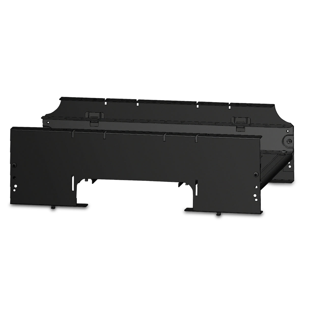 APC NetShelter Cable Management, Cable Trough, Open Bottom, Black, 597 x 191.4 x 316.2 mm
