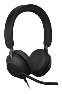 Jabra Evolve2 40 SE Headset Wired Head-band Calls/Music USB Type-C / USB Type-A Black