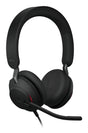 Jabra Evolve2 40 SE Headset Wired Head-band Calls/Music USB Type-C / USB Type-A Black