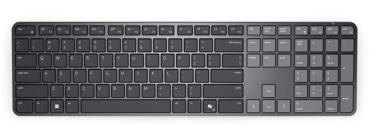 DELL Pro 7 Slim - KB726 - French Canadian keyboard Home/Office RF Wireless + Bluetooth Grey