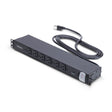 StarTech.com 14-Outlet Rackmount PDU, 1U Server Power Strip with 6x Front and 8x Rear Ports, Mounted Power Distribution Unit for 19-Inch Racks and Cabinets