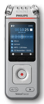 Philips DVT4115 Digital Voice Tracer Flash card Chrome, Silver