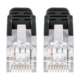 Intellinet 745758 networking cable Black 0.15 m Cat6a U/UTP (UTP)