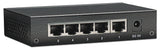 Intellinet 5-Port Fast Ethernet Office Switch, Desktop Size, Metal, IEEE 802.3az (Energy Efficient Ethernet)