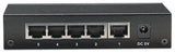 Intellinet 5-Port Fast Ethernet Office Switch, Desktop Size, Metal, IEEE 802.3az (Energy Efficient Ethernet)