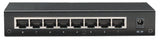 Intellinet 8-Port Fast Ethernet Office Switch, Desktop Size, Metal, IEEE 802.3az (Energy Efficient Ethernet), Box