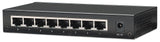 Intellinet 8-Port Fast Ethernet Office Switch, Desktop Size, Metal, IEEE 802.3az (Energy Efficient Ethernet), Box