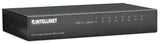 Intellinet 8-Port Fast Ethernet Office Switch, Desktop Size, Metal, IEEE 802.3az (Energy Efficient Ethernet), Box