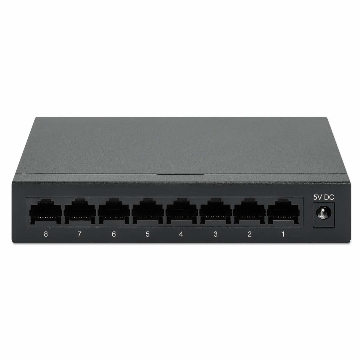 Intellinet 8-Port Gigabit Ethernet Switch, Desktop size, Metal Housing, IEEE 802.3az (Energy Efficient Ethernet)