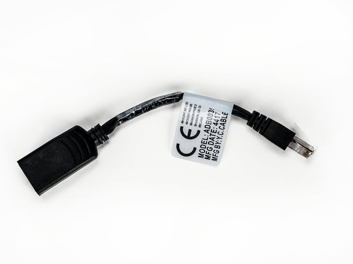 Vertiv Avocent RJ-45 - RJ-45 Sun/Cisco crossover networking cable Black