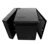 APC NetShelter 13U Wallmount Rack Cabinet Glass Door Double Hinged Server Depth