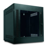 APC NetShelter 13U Wallmount Rack Cabinet Glass Door Double Hinged Server Depth